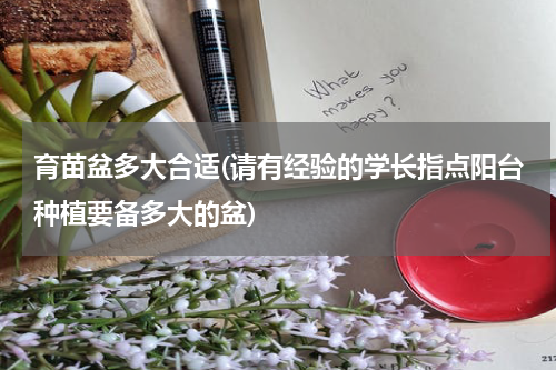 育苗盆多大合适(请有经验的学长指点阳台种植要备多大的盆)