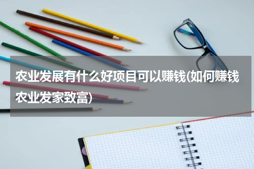 农业发展有什么好项目可以赚钱(如何赚钱农业发家致富)