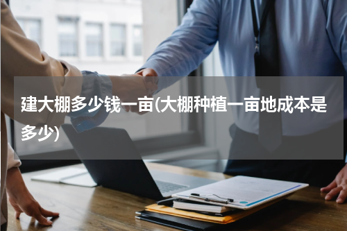 建大棚多少钱一亩(大棚种植一亩地成本是多少)