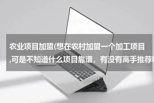 农业项目加盟(想在农村加盟一个加工项目,可是不知道什么项目靠谱，有没有高手推荐啊!!!急~~~~)