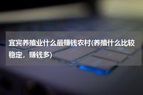 宜宾养殖业什么最赚钱农村(养殖什么比较稳定，赚钱多)