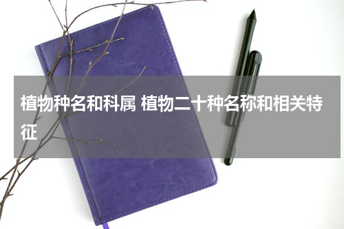 植物种名和科属 植物二十种名称和相关特征