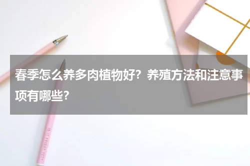 春季怎么养多肉植物好？养殖方法和注意事项有哪些？