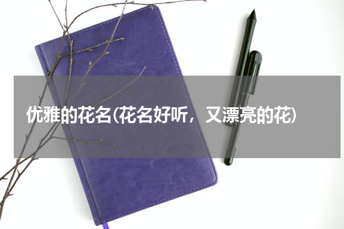 优雅的花名(花名好听，又漂亮的花)