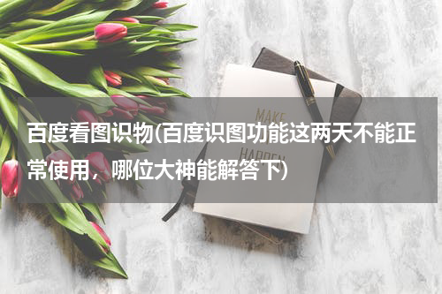 百度看图识物(百度识图功能这两天不能正常使用，哪位大神能解答下)