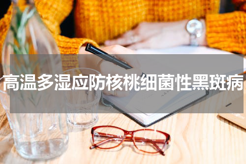 高温多湿应防核桃细菌性黑斑病
