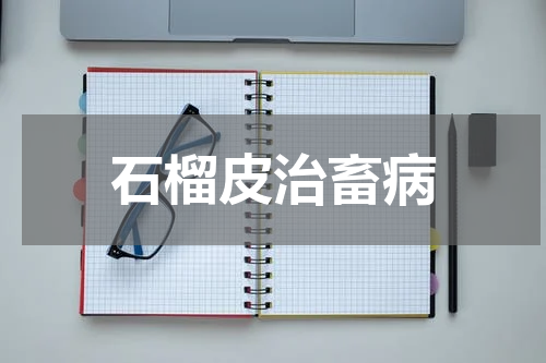石榴皮治畜病