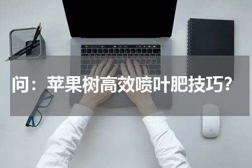 问：苹果树高效喷叶肥技巧？