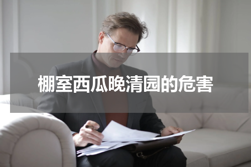棚室西瓜晚清园的危害